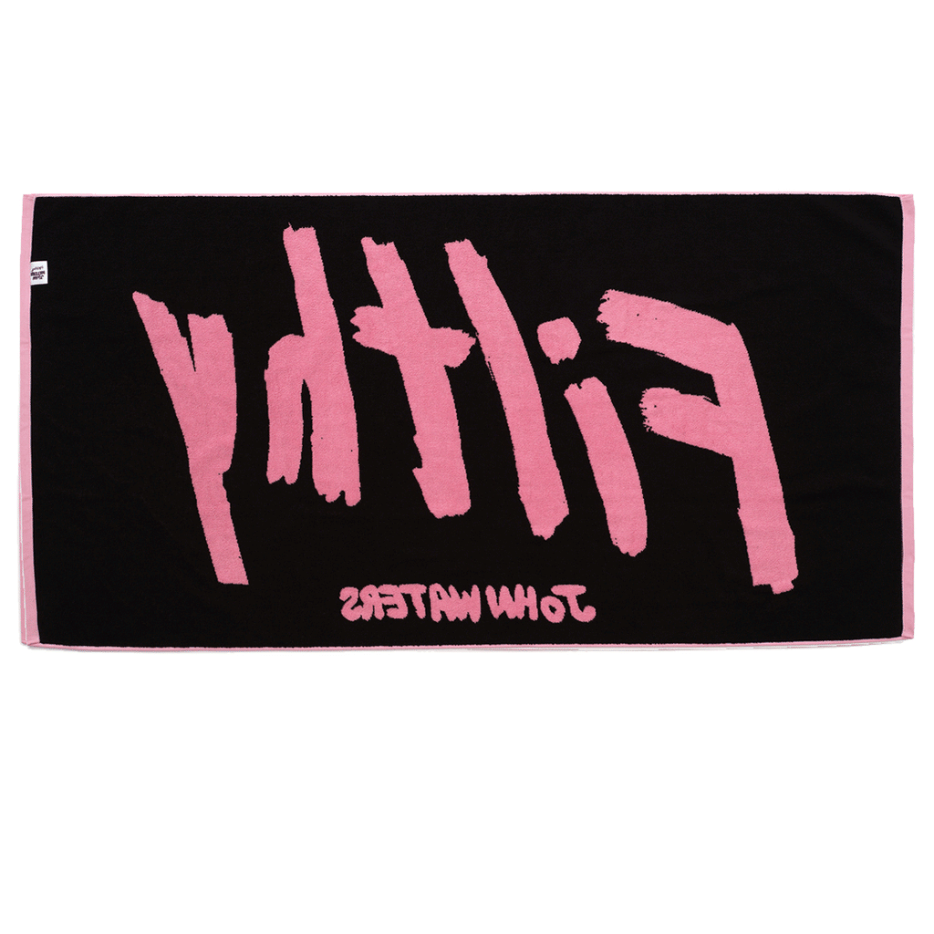 John Waters "Filthy" Beach Towel