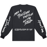 Wacky Wacko x The Stud "GODZILLA TIME" Long Sleeve Tee