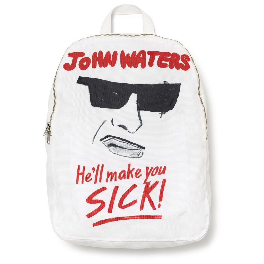 John Waters "He'll Make You Sick!" Backpack