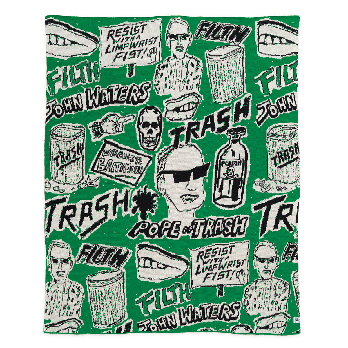 John Waters Throw Blanket