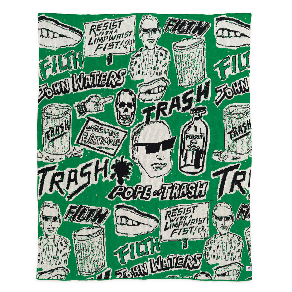John Waters Throw Blanket