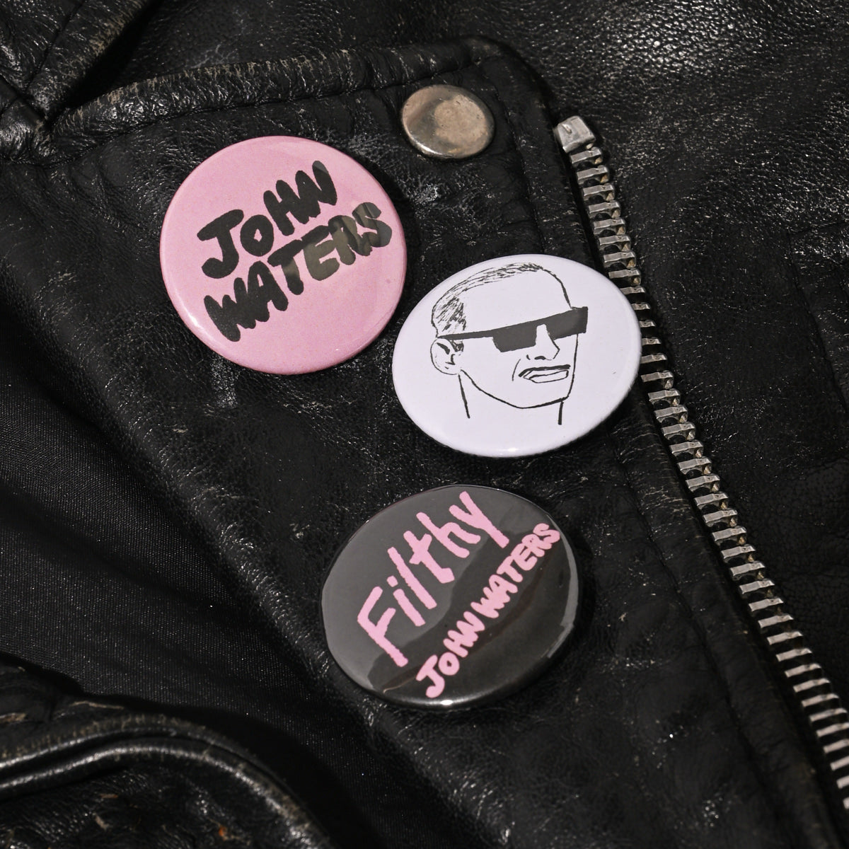 John Waters Pin Set Buttons Wacky Wacko John Waters Pin Set Buttons Wacky Wacko